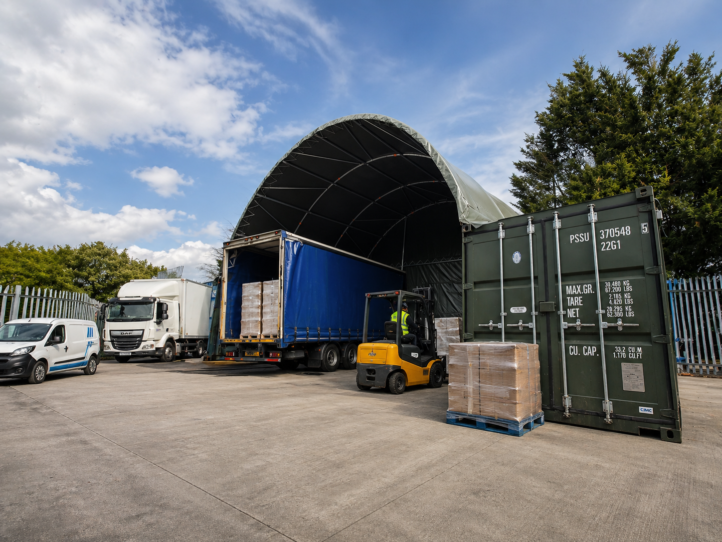 How a 26ft x 20ft x 10ft Container Shelter Eliminated Weather Damage and Reduced Maintenance Costs