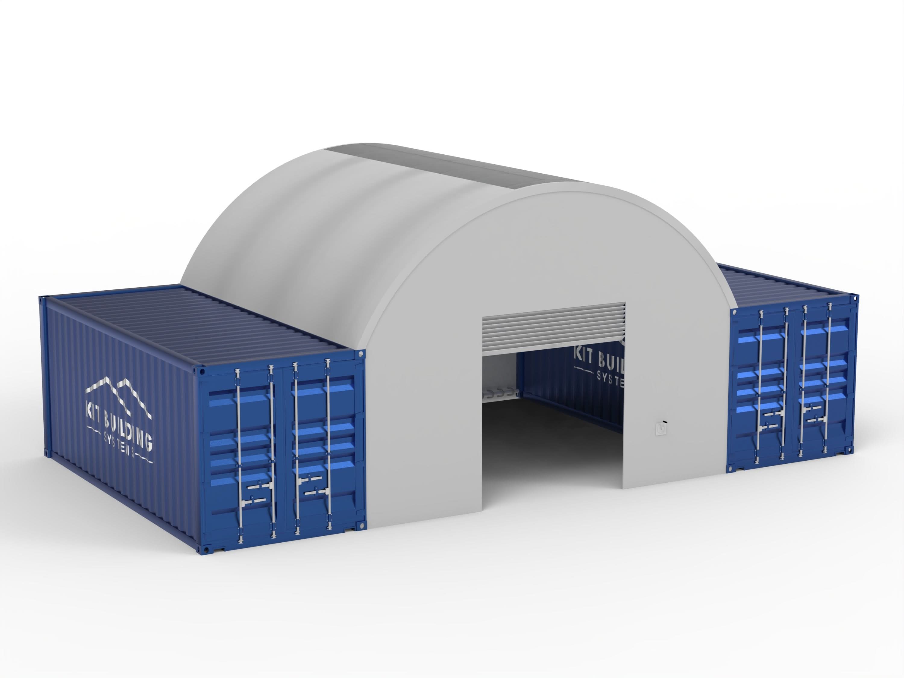Container Baldakiner - 20ft x 20ft x 6,5ft (6m x 6m x 2m)
