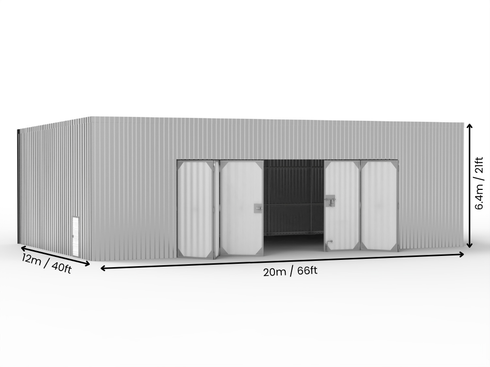 Mono Pitch Stålbygninger