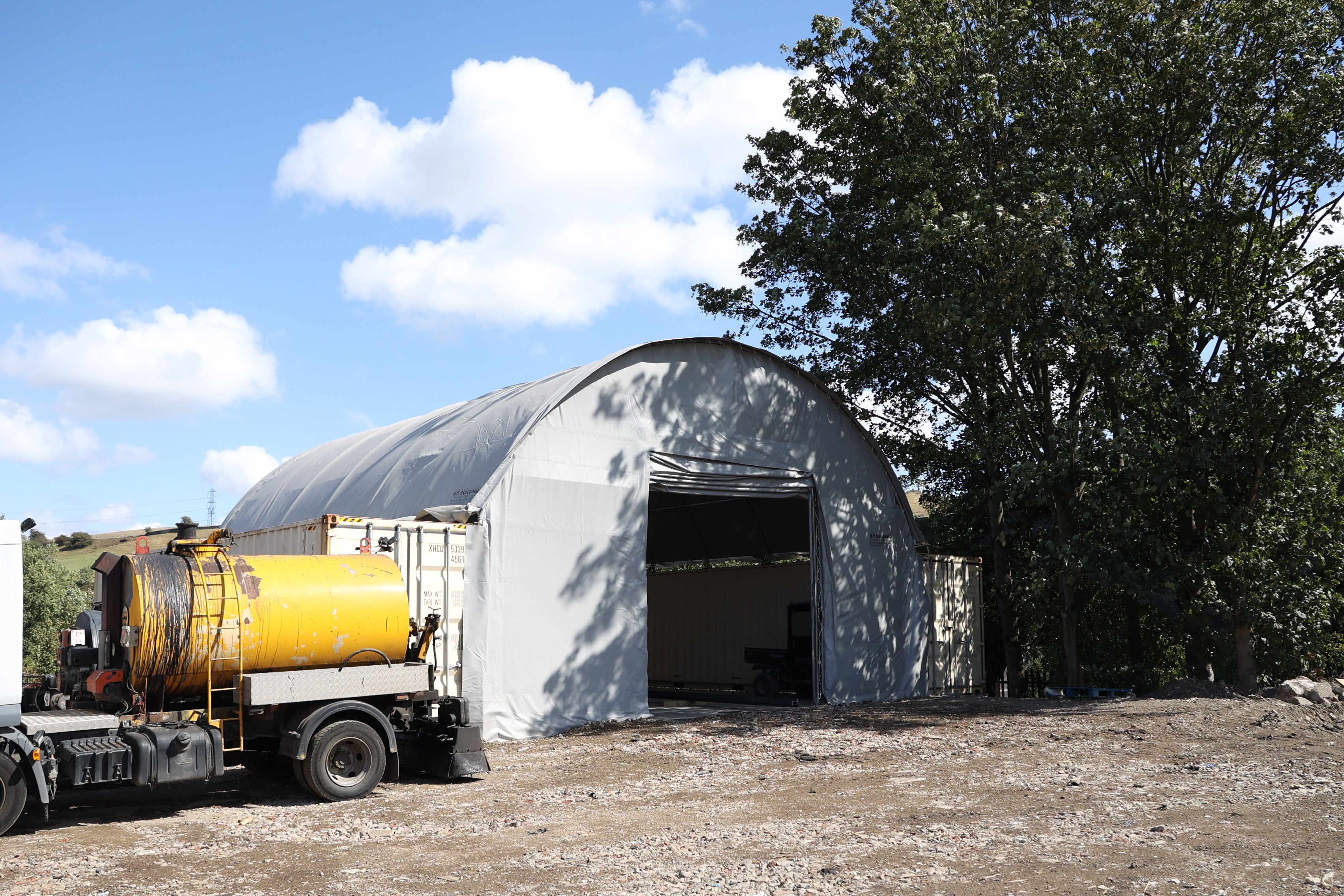 Container baldakiner - 33ft x 40ft x 12ft (10m x 12m x 3,6m)