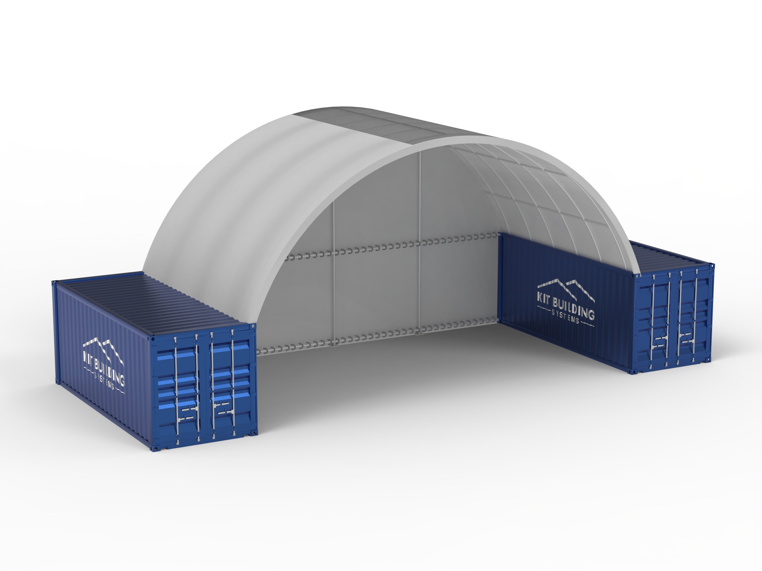 Container Overdækninger - 33ft x 20ft x 12ft (10m x 6m x 3,6m)
