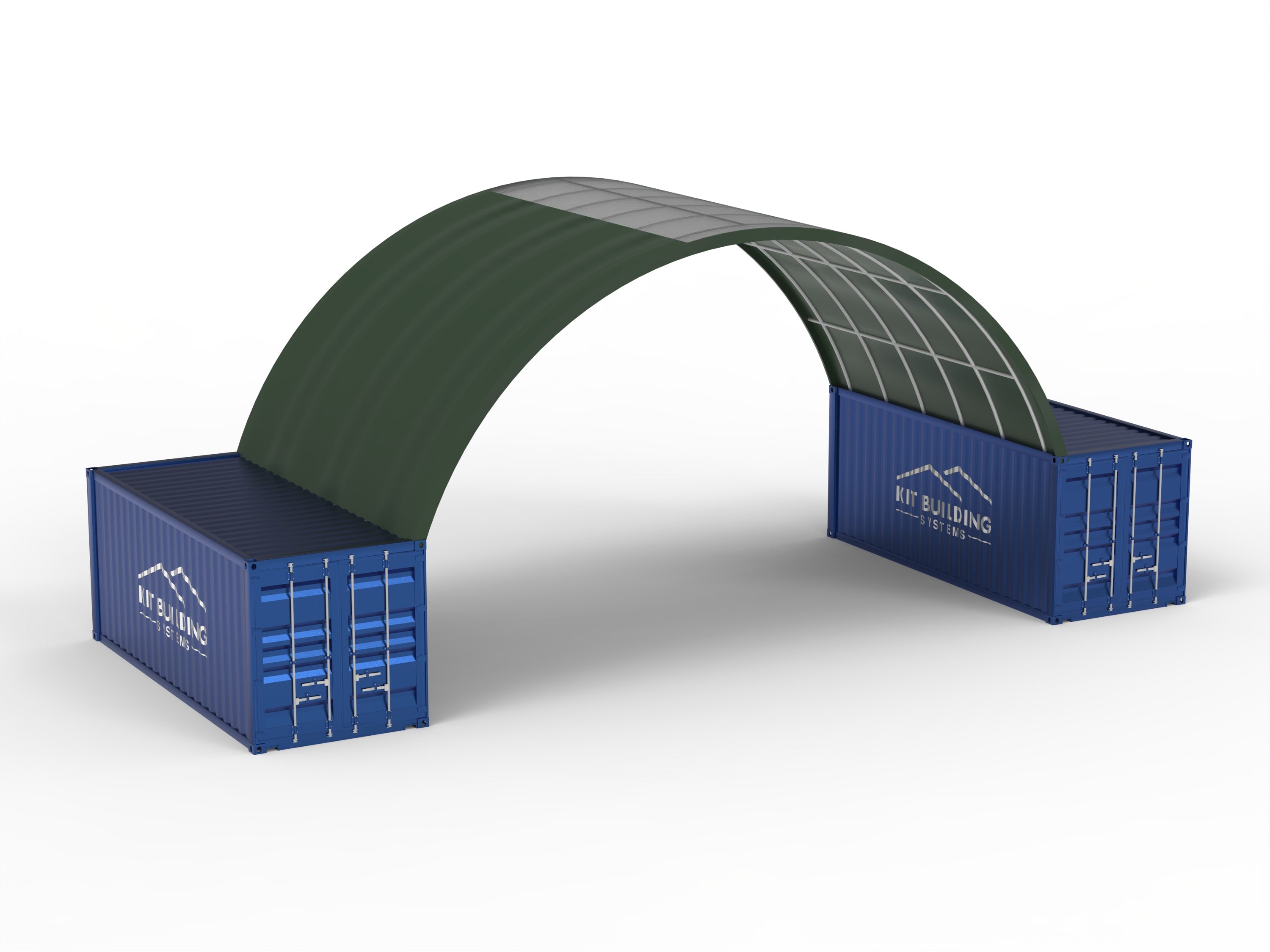 Container Overdækninger - 33ft x 20ft x 12ft (10m x 6m x 3,6m)