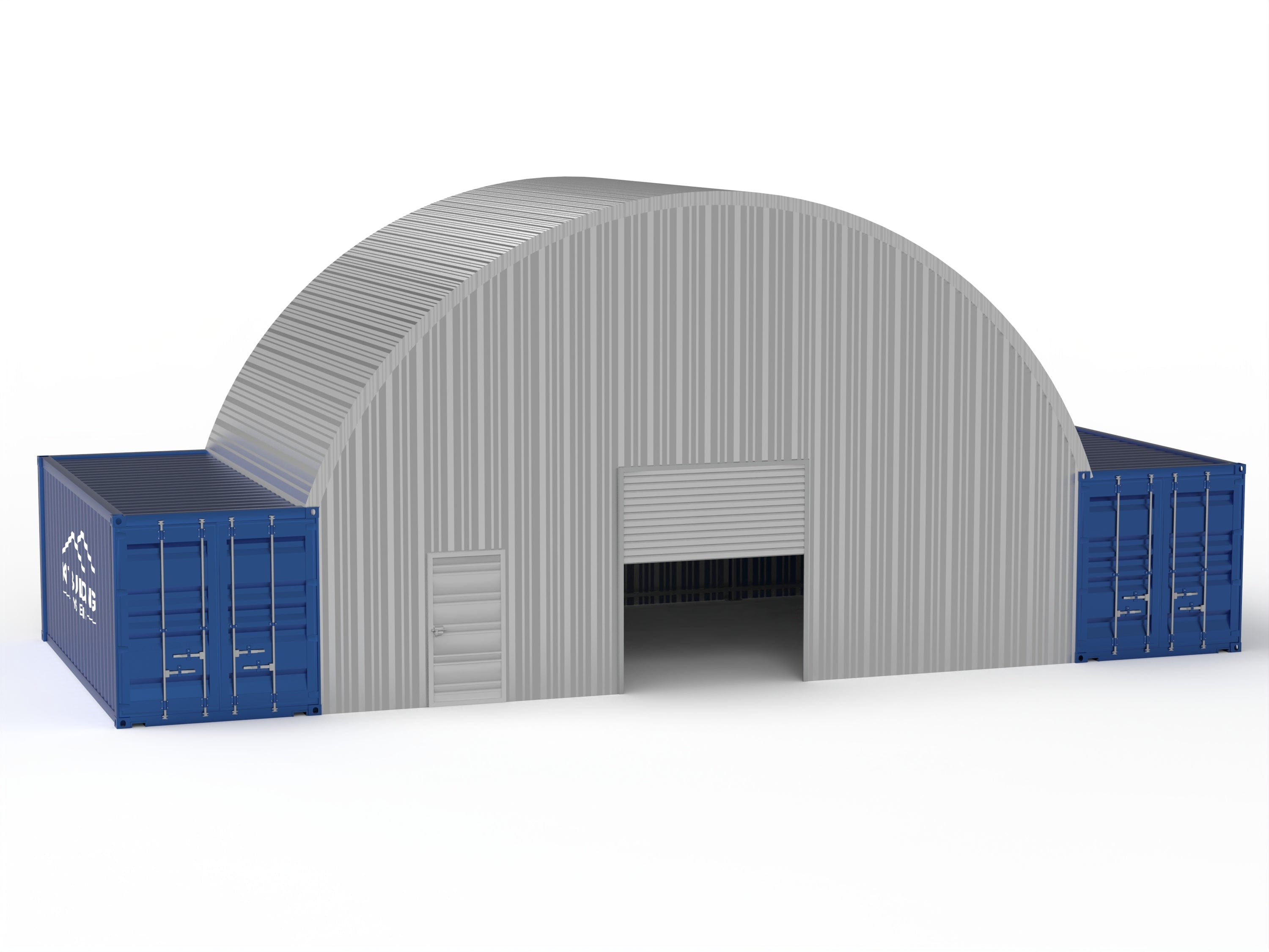 Stålcontaineroverdækninger - 33ft x 20ft x 12ft (10m x 6m x 3,6m)