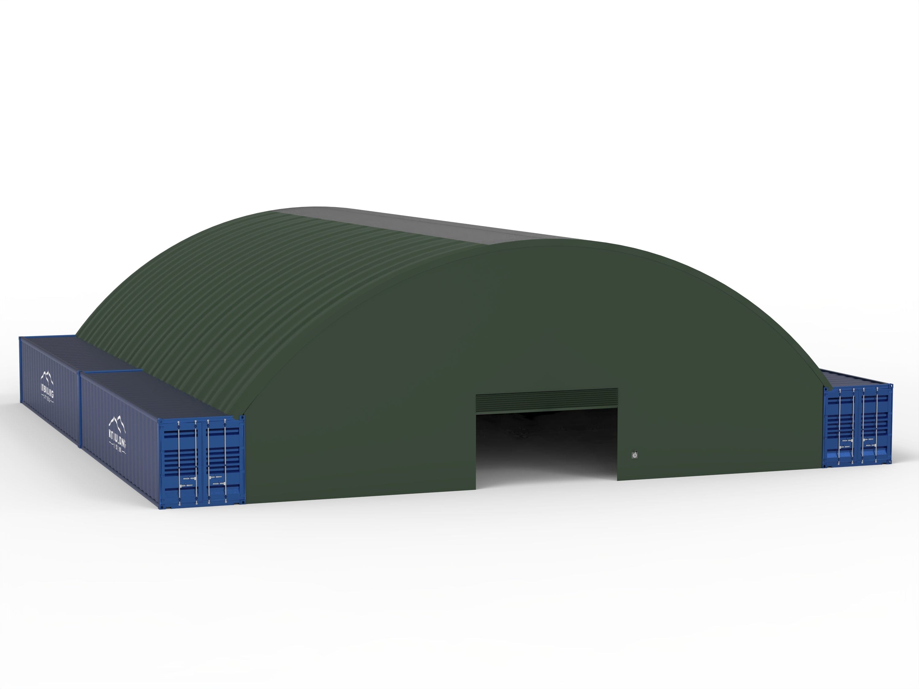 Containerhus - 60ft x 80ft x 20ft (18m x 24,3m x 6m)