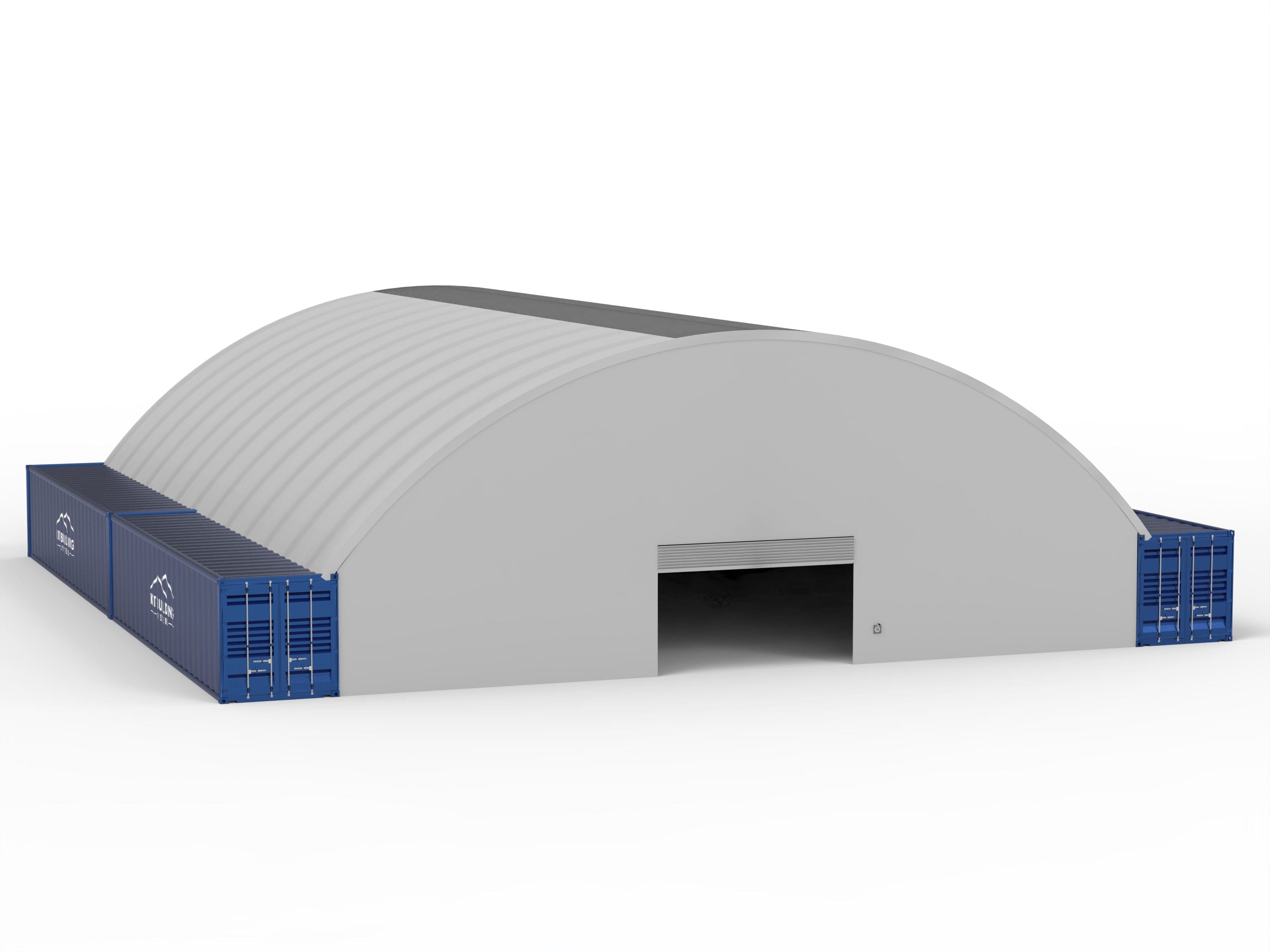 Containerhus - 60ft x 80ft x 20ft (18m x 24,3m x 6m)