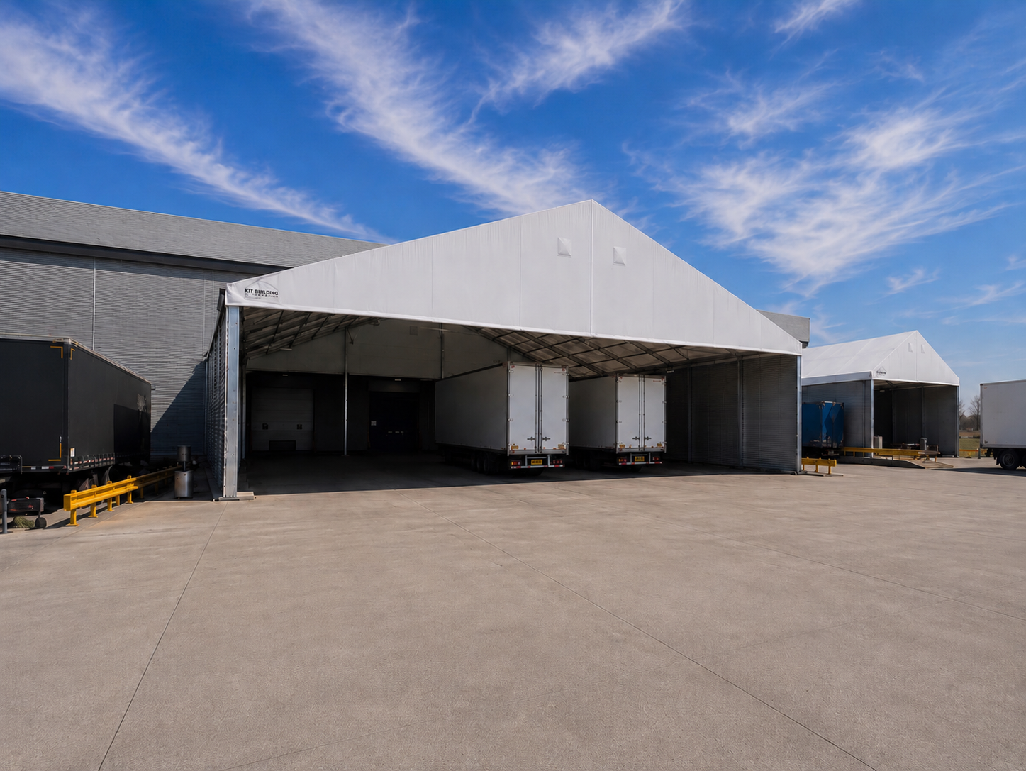 Lastkaj Baldakiner | Industrielle Lastkaj Shelters & Baldakin Systemer