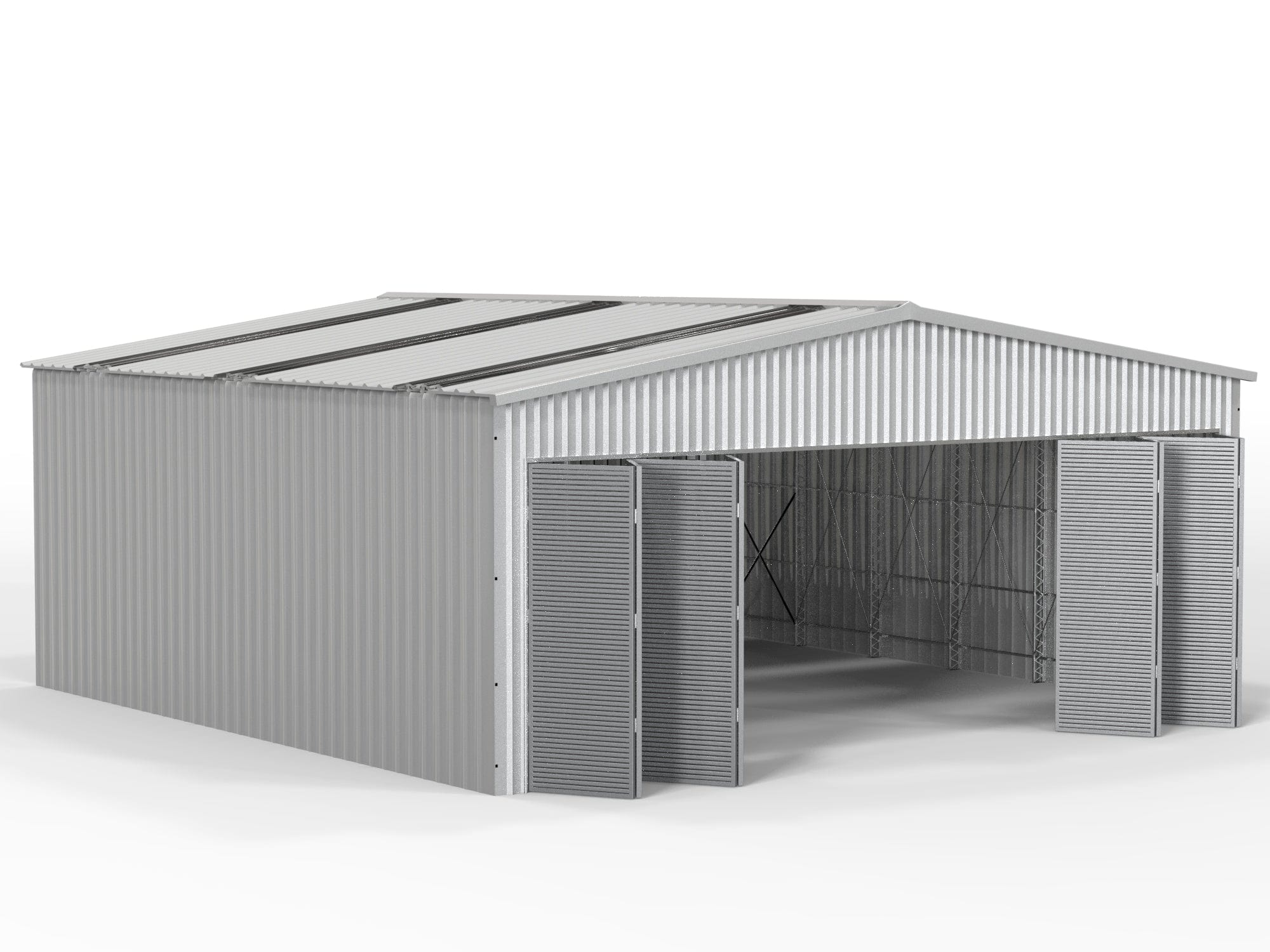 Stål flyhangar