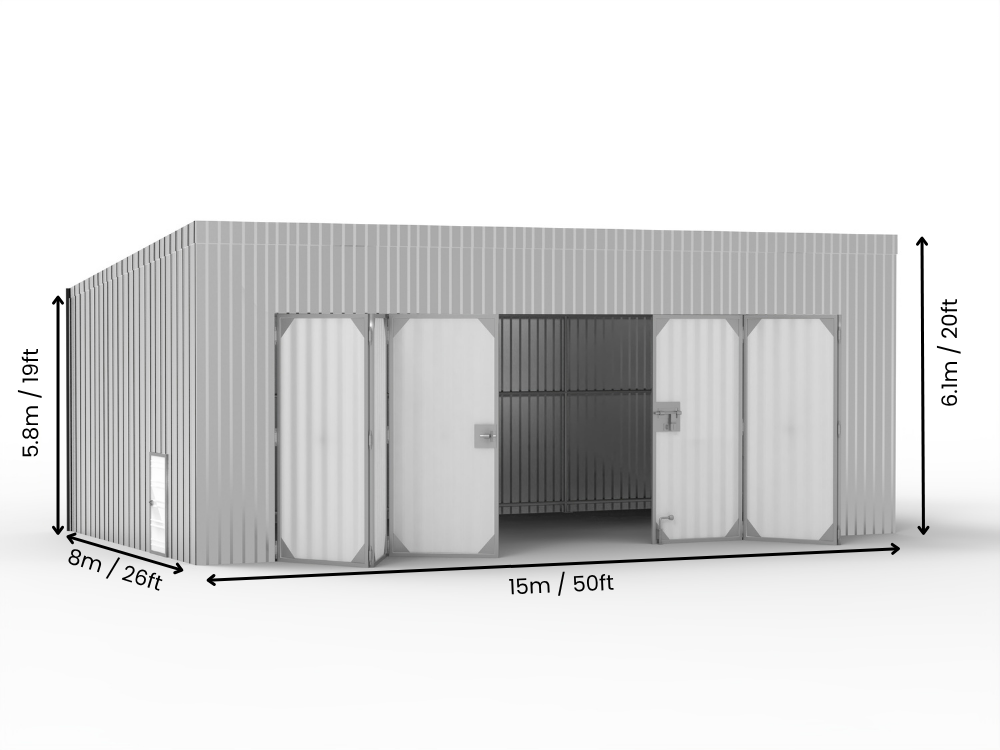 Mono Pitch Stålbygninger