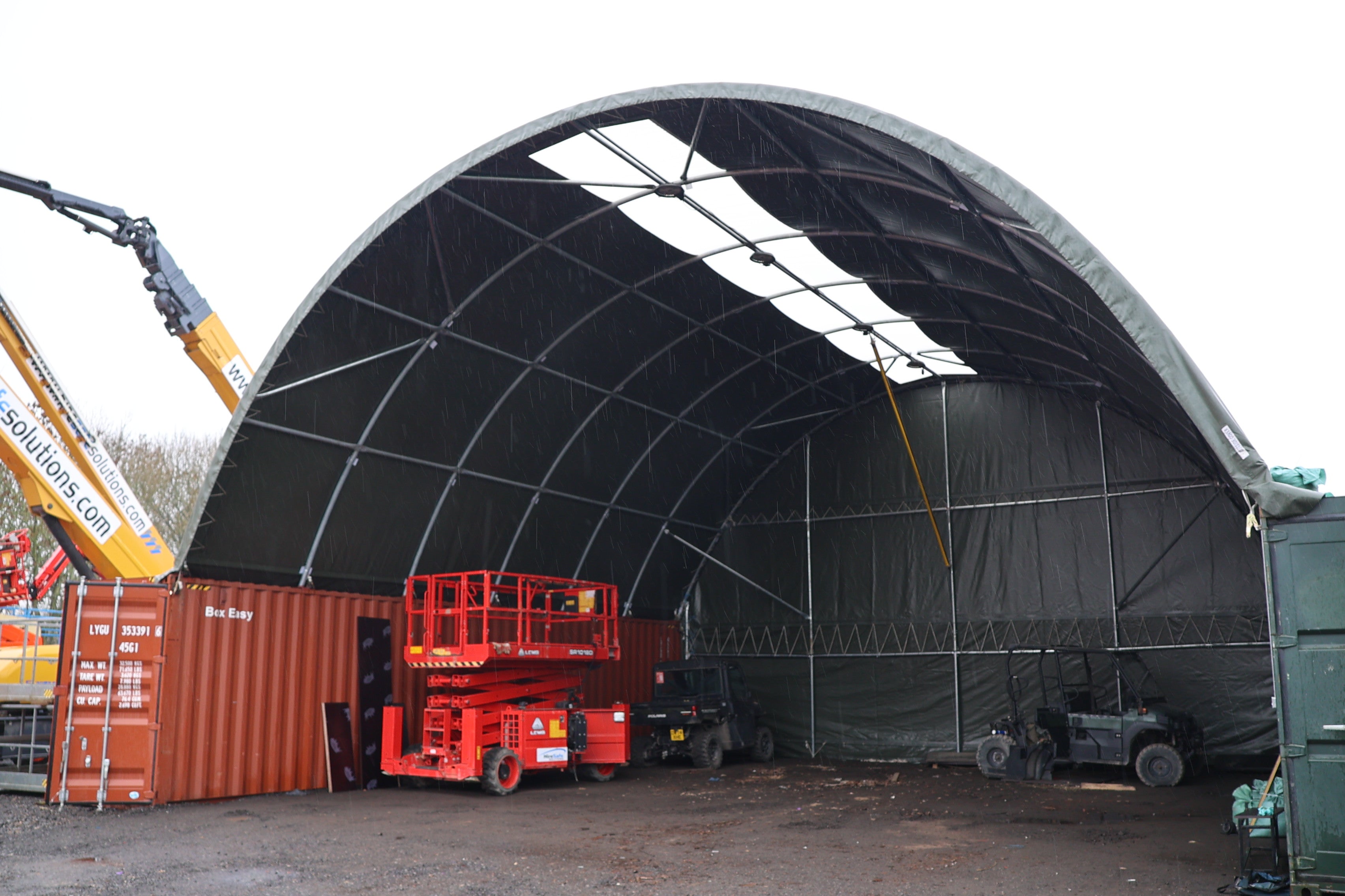 Container baldakiner - 33ft x 40ft x 12ft (10m x 12m x 3,6m)