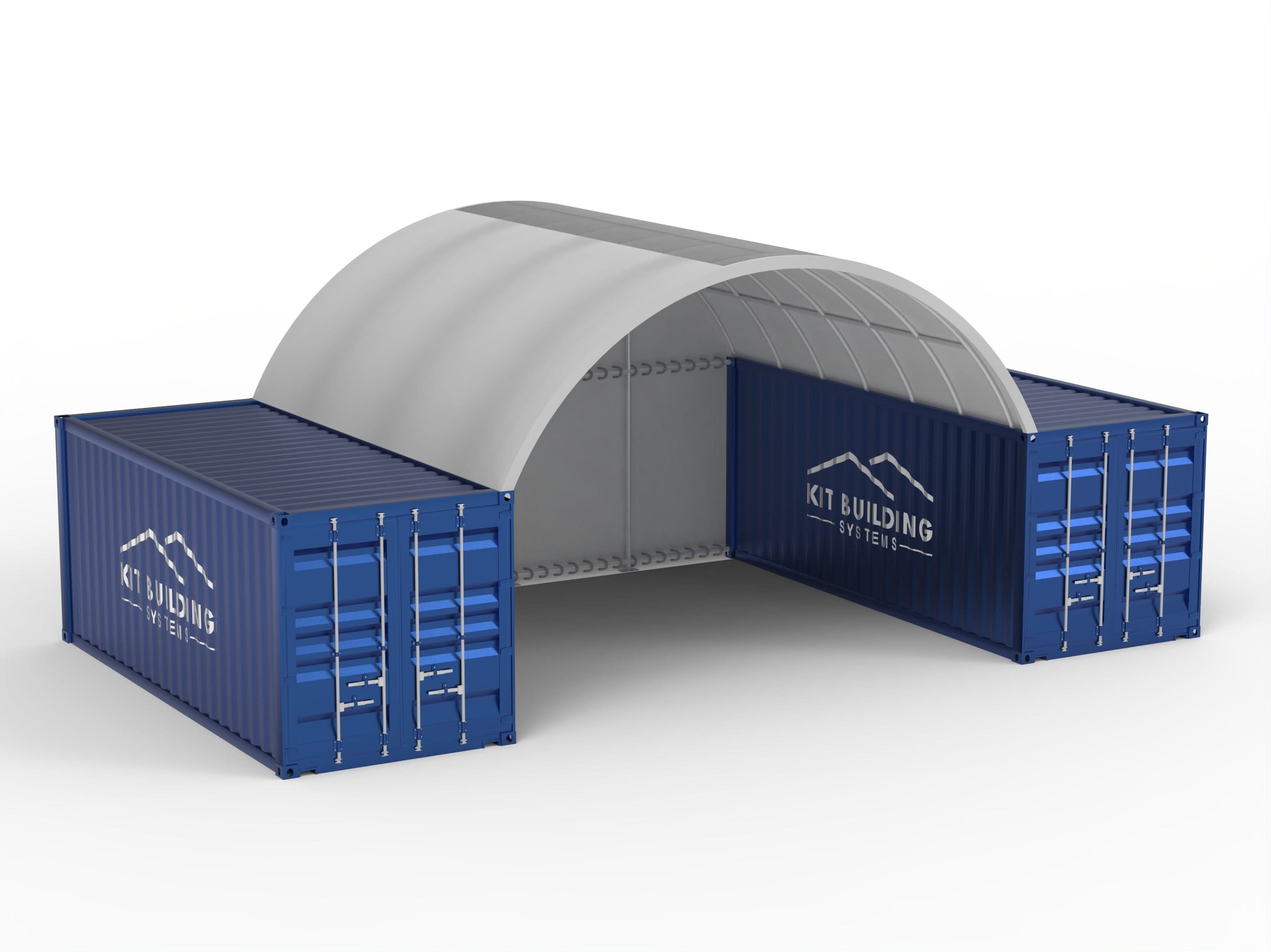 Container Baldakiner - 20ft x 20ft x 6,5ft (6m x 6m x 2m)