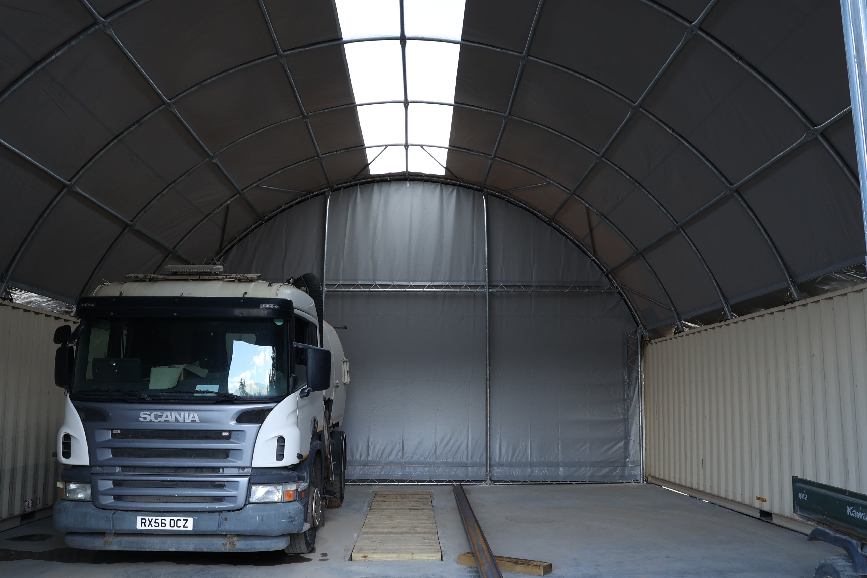 Container baldakiner - 33ft x 40ft x 12ft (10m x 12m x 3,6m)