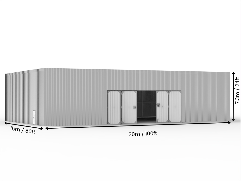 Mono Pitch Stålbygninger