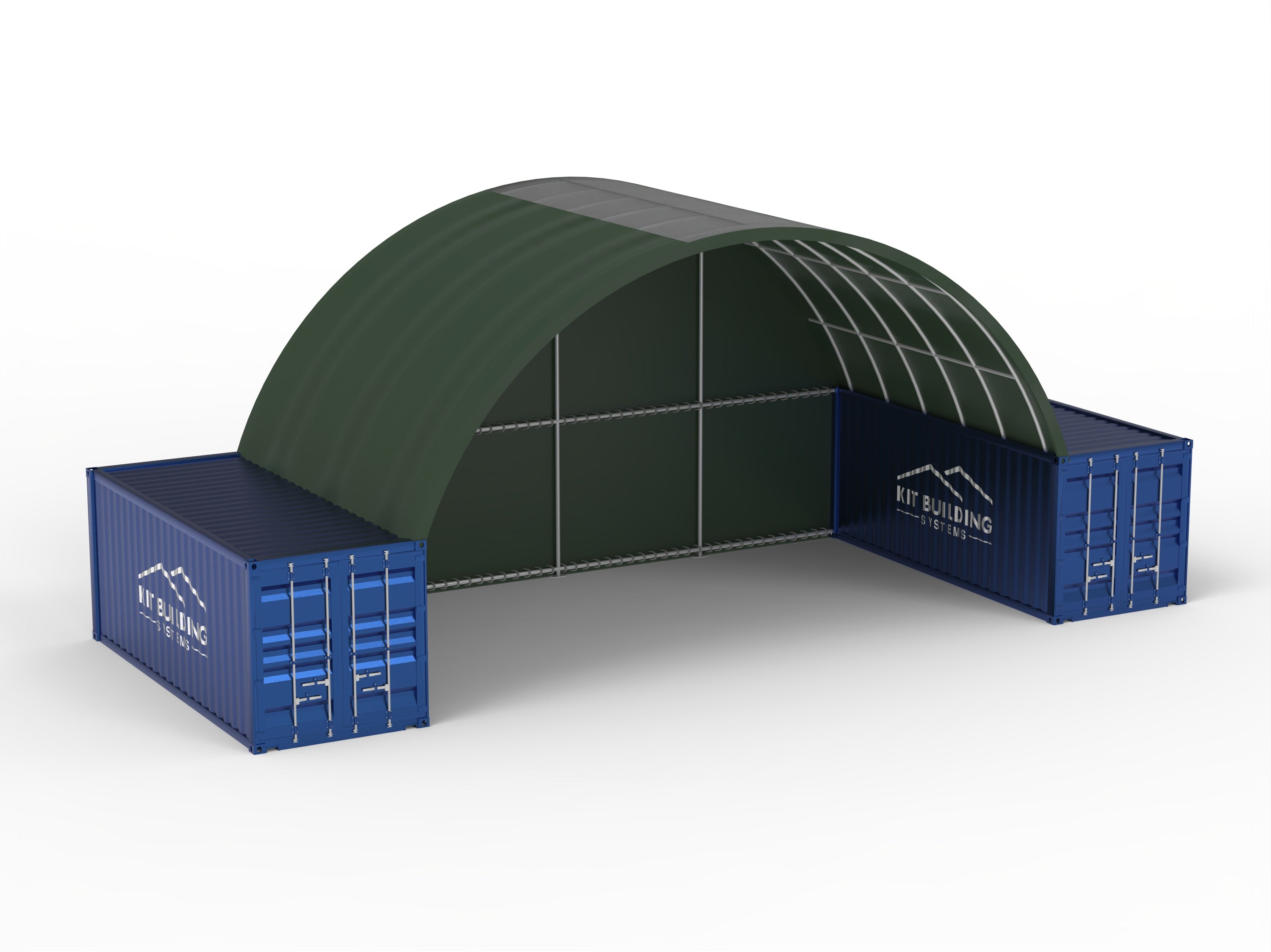 Container Overdækninger - 33ft x 20ft x 12ft (10m x 6m x 3,6m)