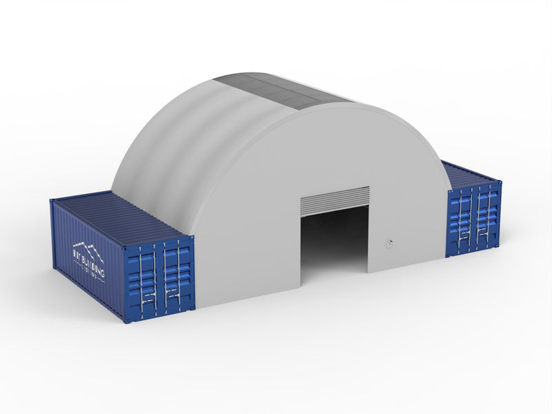 Container Overdækninger - 33ft x 20ft x 12ft (10m x 6m x 3,6m)