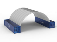 Container baldakiner - 40ft x 40ft x 15ft (12m x 12m x 4,5m)