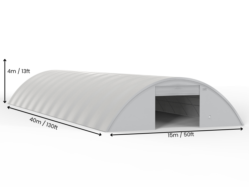 Runde PVC opbevaringsbygninger