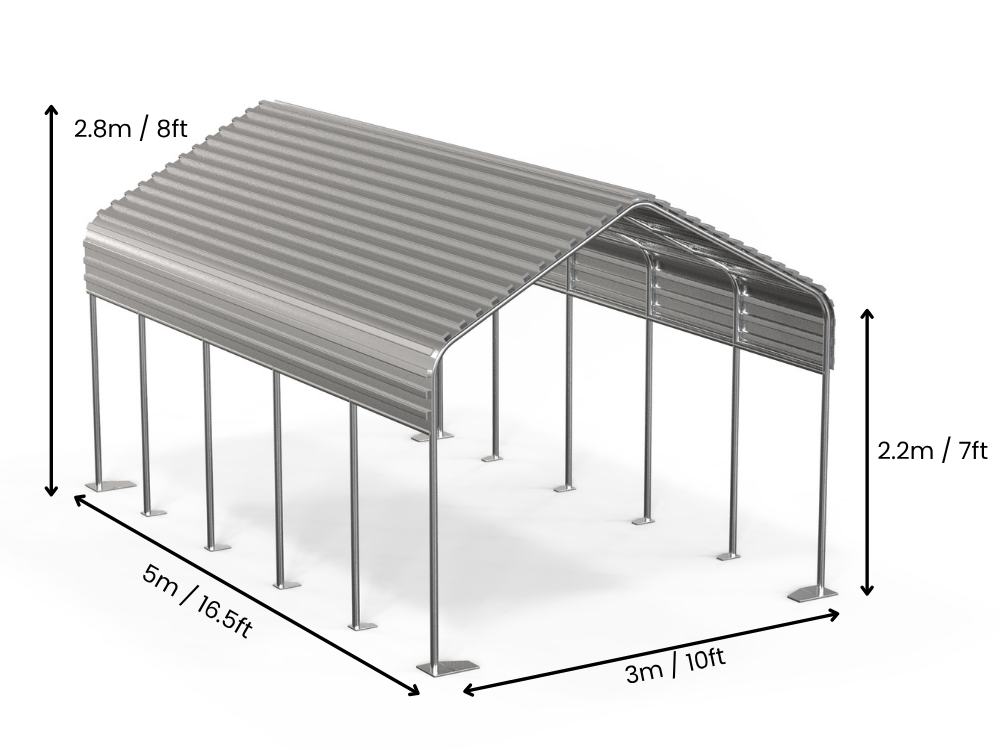 Carport Køretøjsafdækning