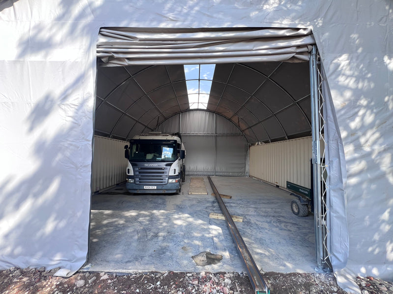 Container baldakiner - 33ft x 40ft x 12ft (10m x 12m x 3,6m)