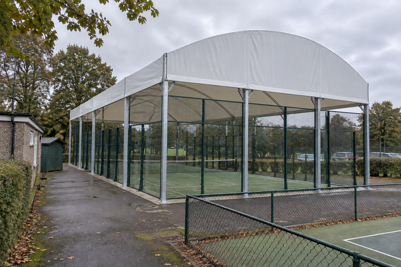 Padelbane Overdækning