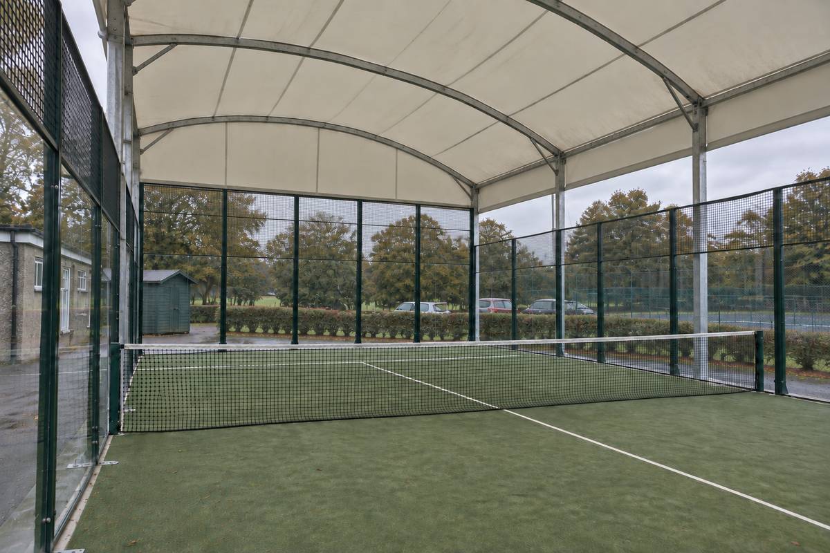 Padelbane Overdækning