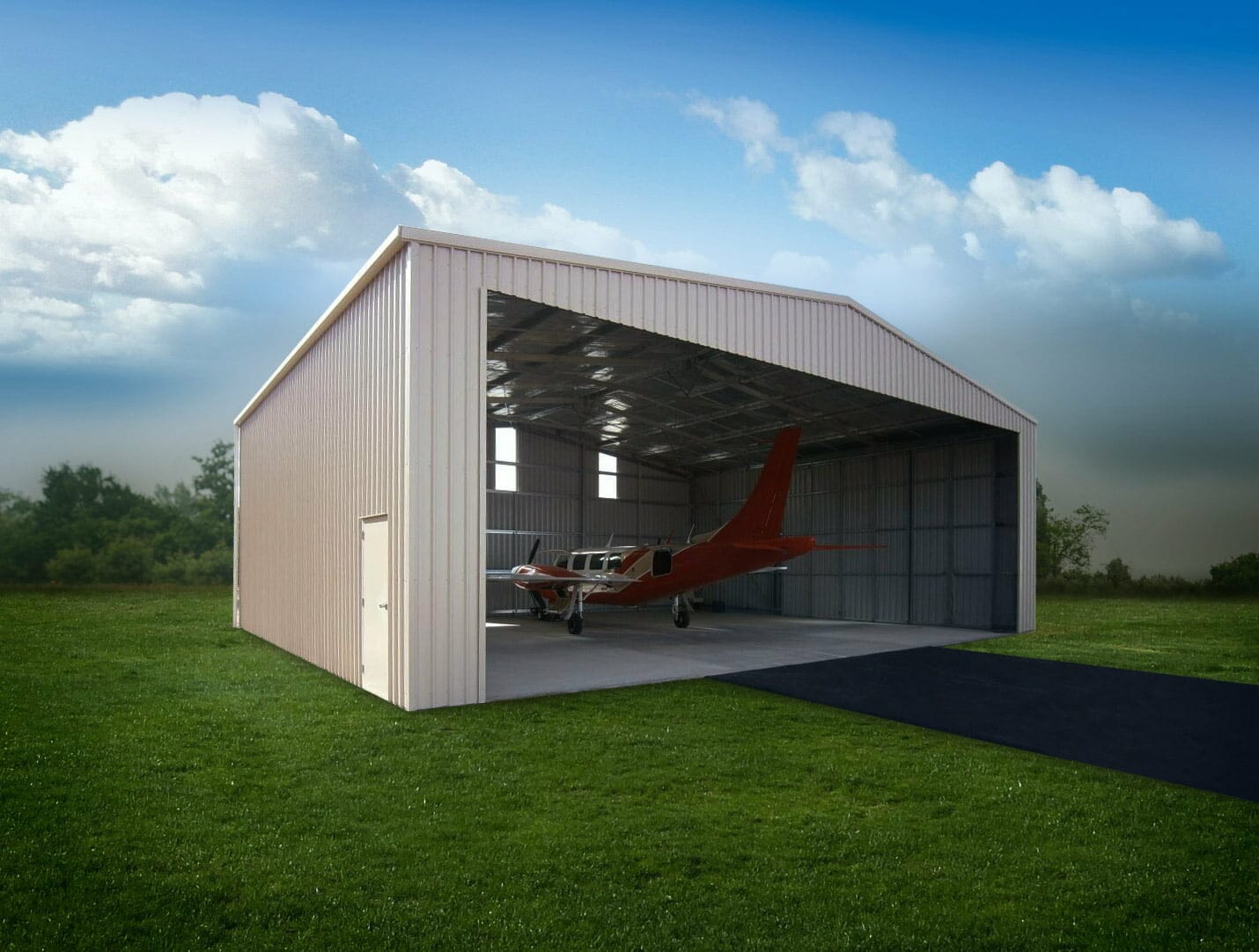 Kit Buildings Aircraft Hangar Insulated Aircraft Hangar